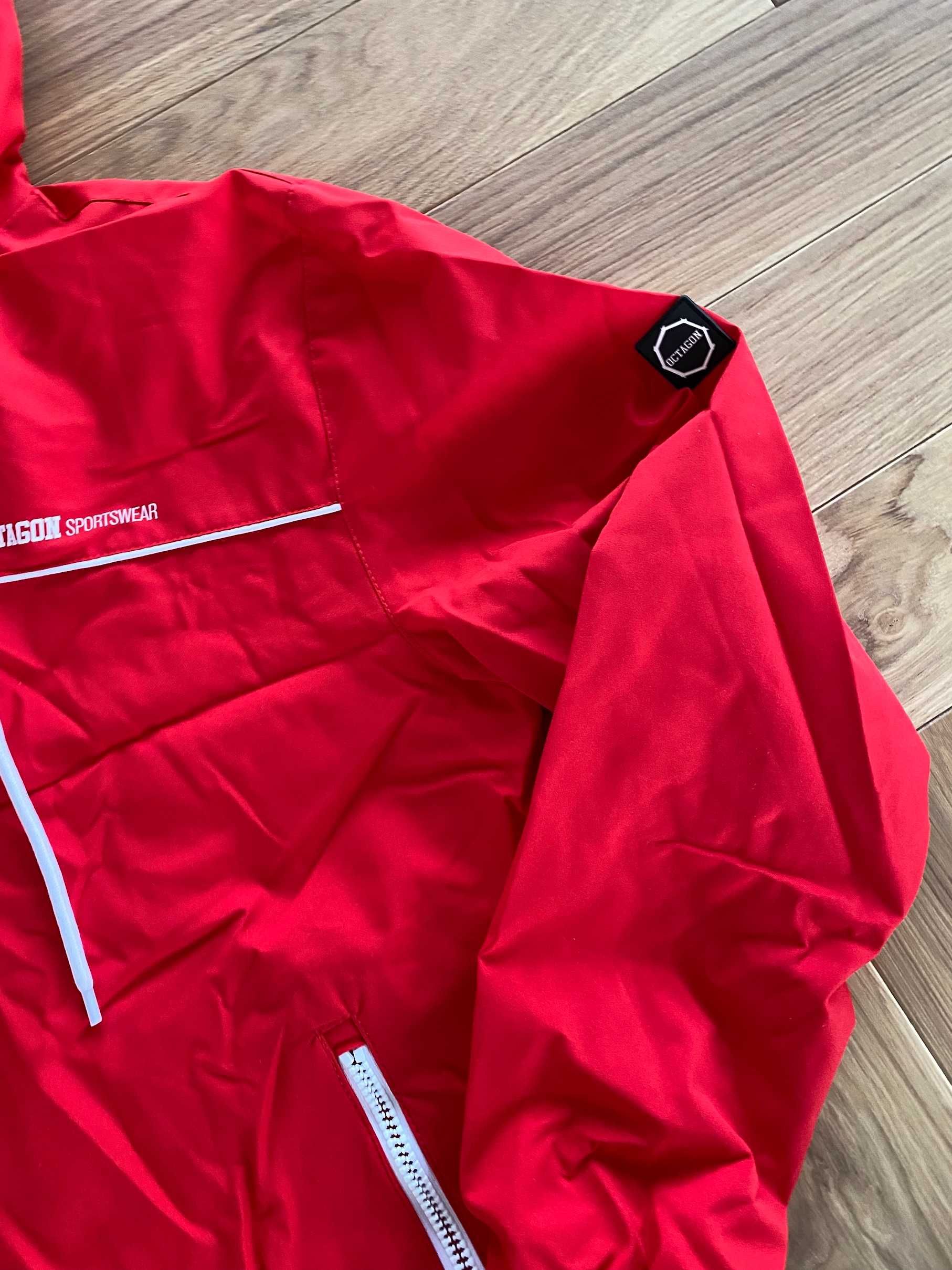 NOWA Kurtka męska OCTAGON Rialto RED czerwona r. S