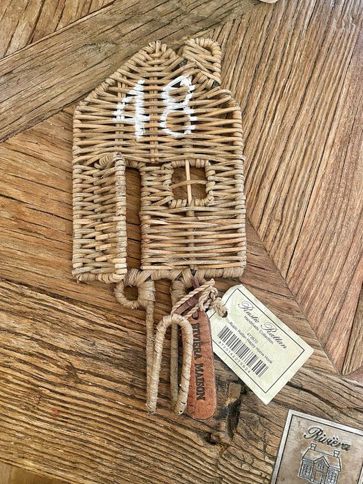 OKAZJA ! Riviera Maison wieszak domek rattan NOWY !