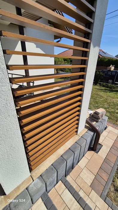 Zabudowy Ruchome deseczki aluminium stal drewno