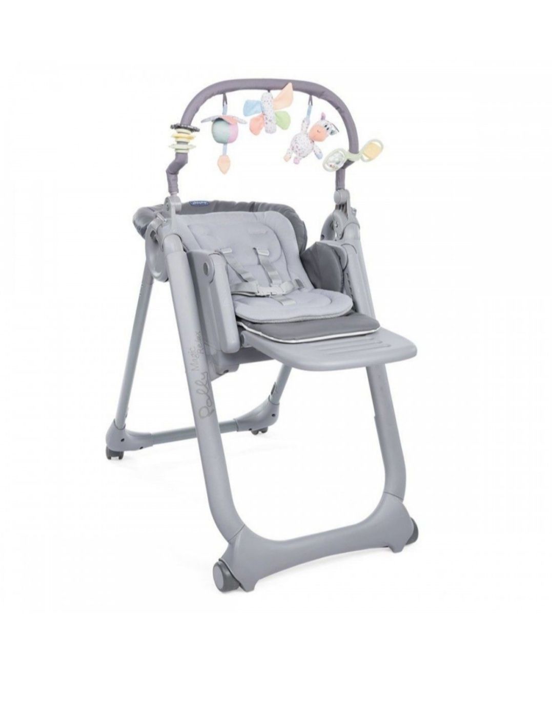 Стілець для годування Chicco Polly Magic Relax Gray