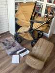 Bugaboo Fox 5 Noir Amber Glow Limited Edition nowy wózek 2w1