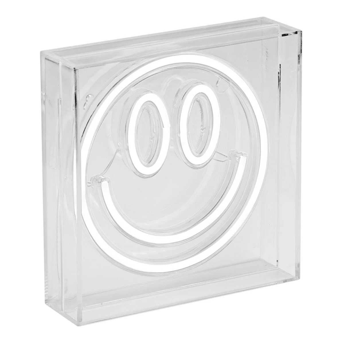 Neon ''SMILE'' Lightbox USB 4W LED buźka lampa neonowa dekoracyjna