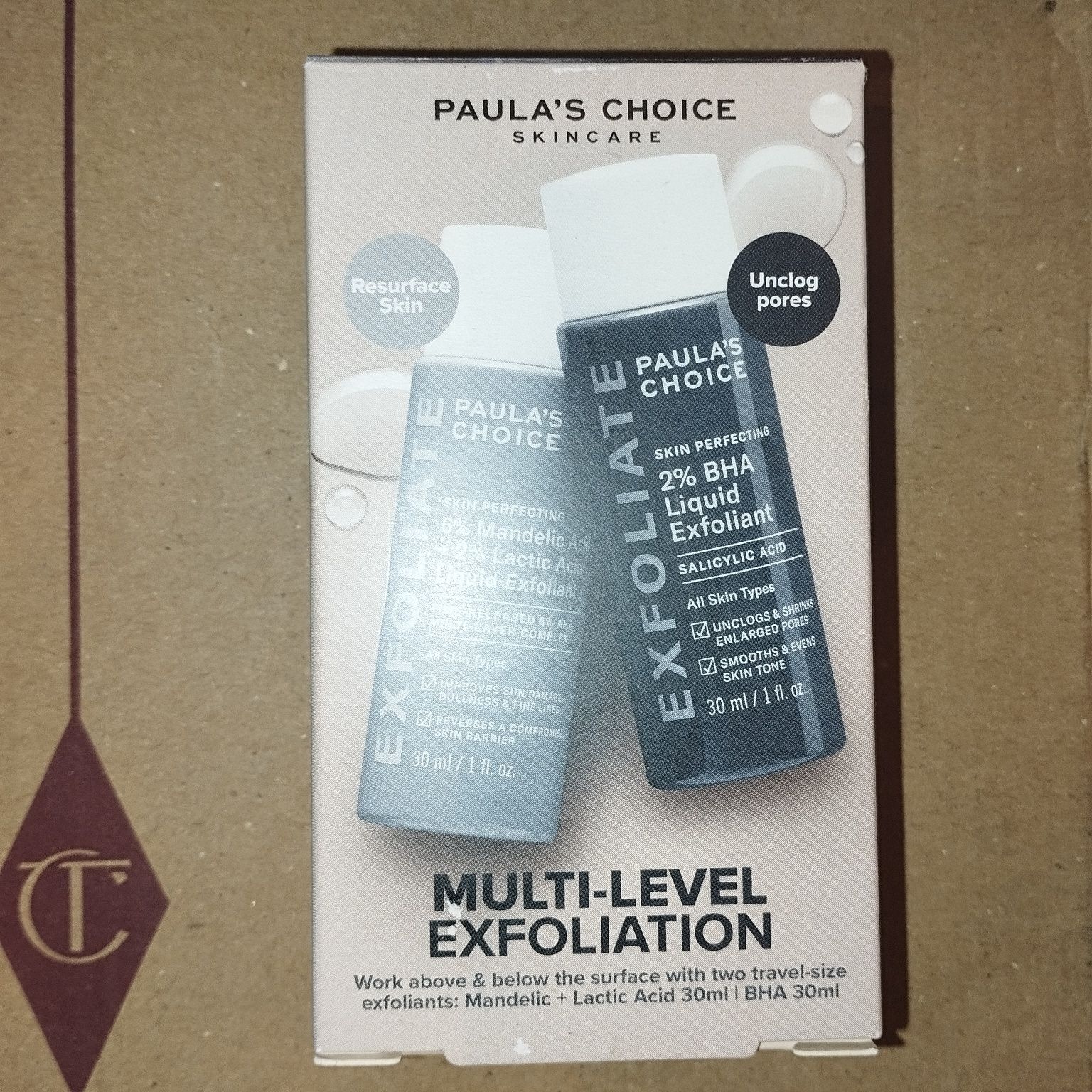 Paulas Choice Multi Level Exfoliation zestaw plyn złuszczajacy
Multi