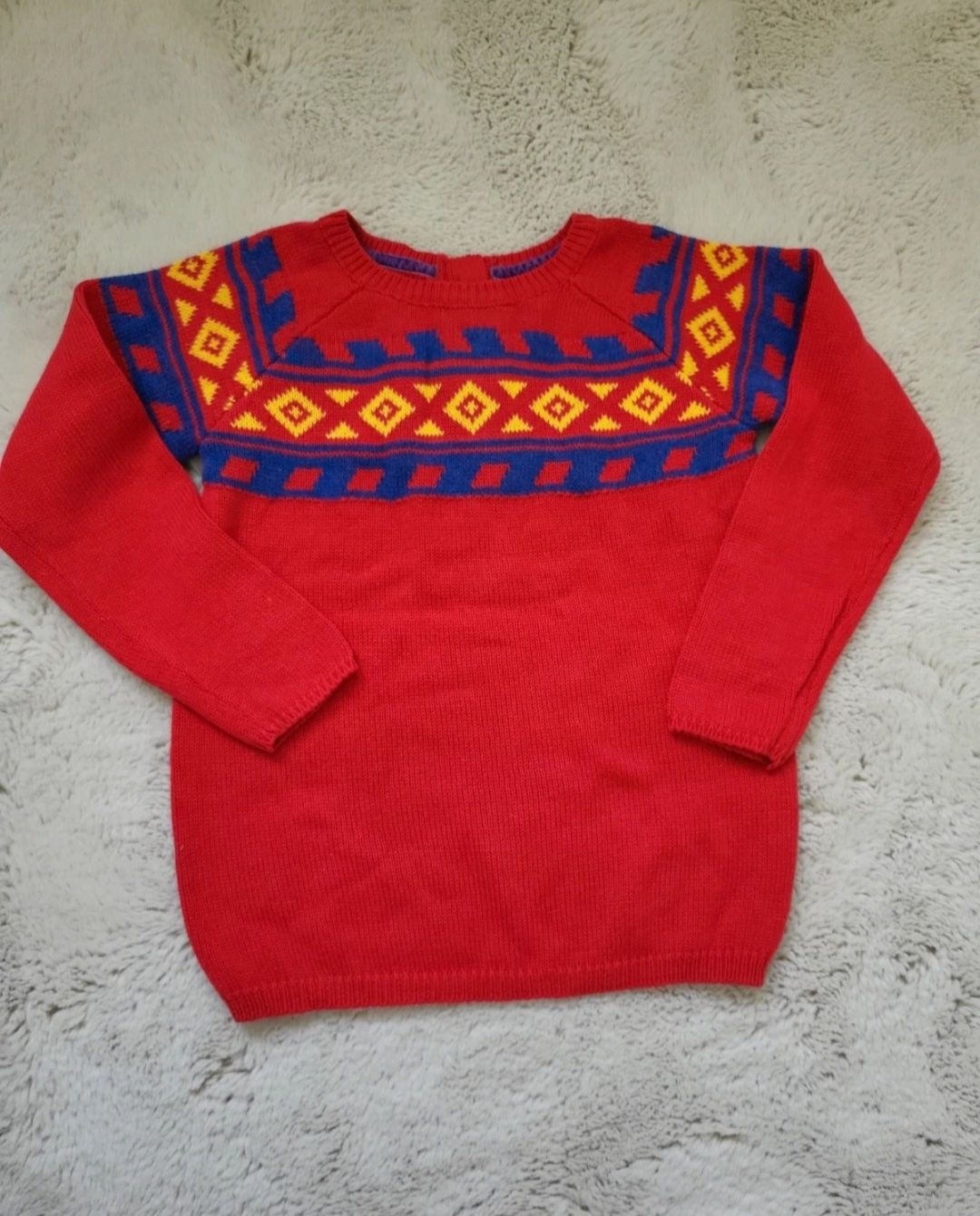 Sweter Sweterek rozmiar 116/128 5.10.15 uniseks