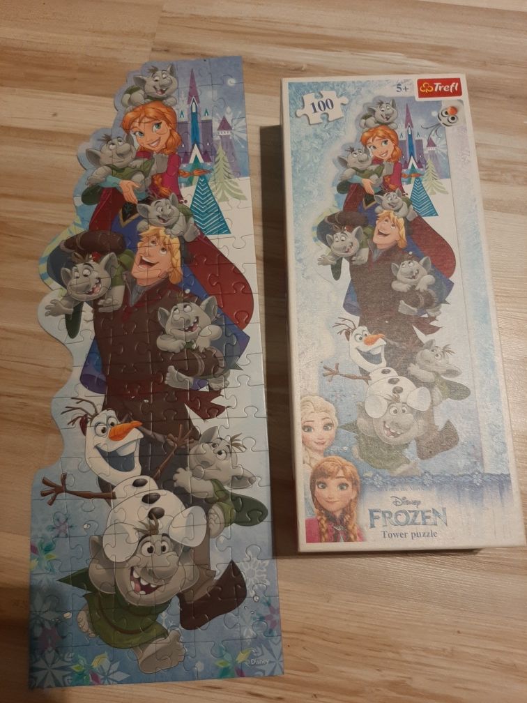 Puzzle kraina lodu frozen