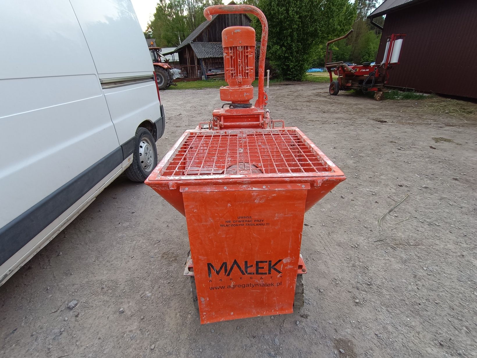 Agregat tynkarski Małek M-4 Max