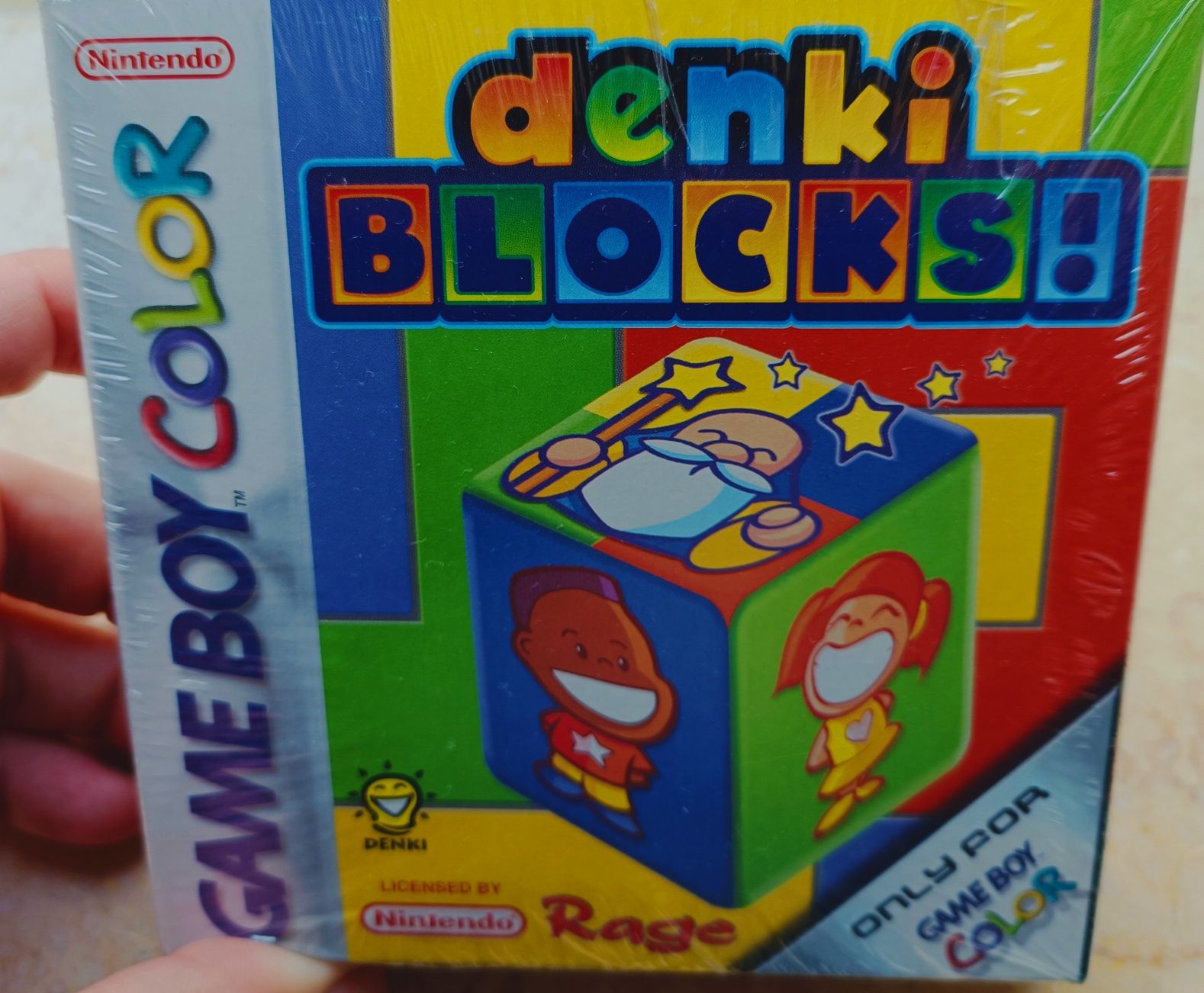 GameBoy Color Denki Blocks (Novo p/abrir)