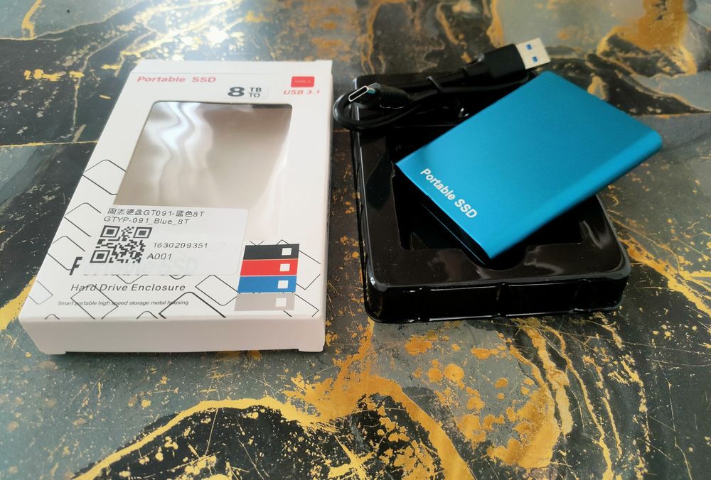 Dysk przenośny SSD 8 TB USB 3.1