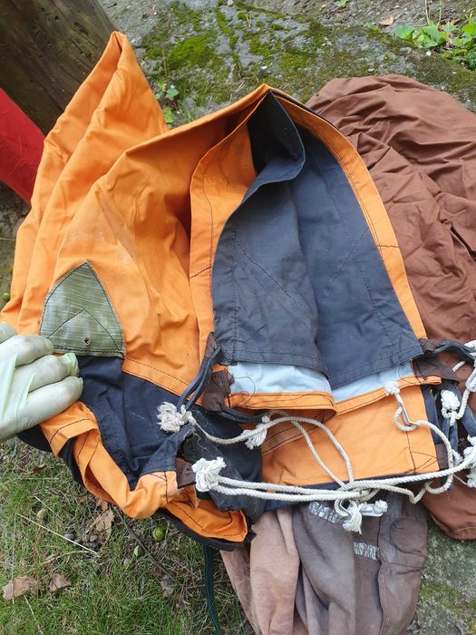 Namiot stary vintage Format PRL