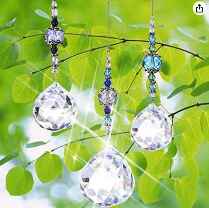 Dekoracja okienna łapacz słońca, kryształki