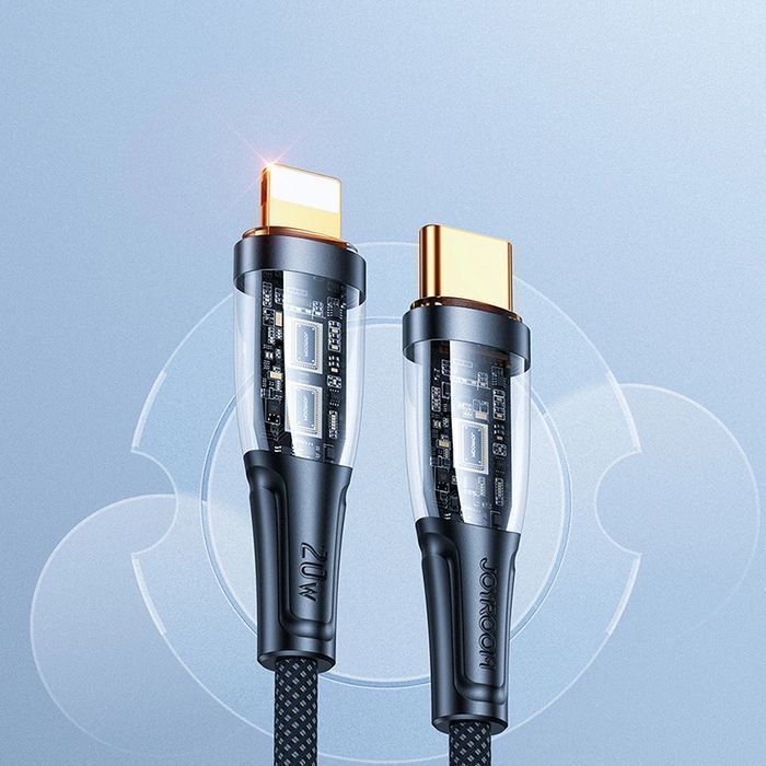 Joyroom kabel z inteligentnym wyłącznikiem USB-C - Lightning 20W 1.2m