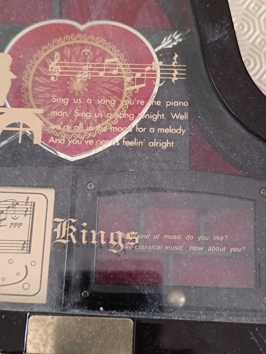 Piano Musical Porta Joias Kings