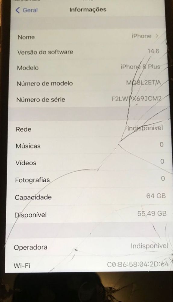 iPhone 8 plus desbloqueado