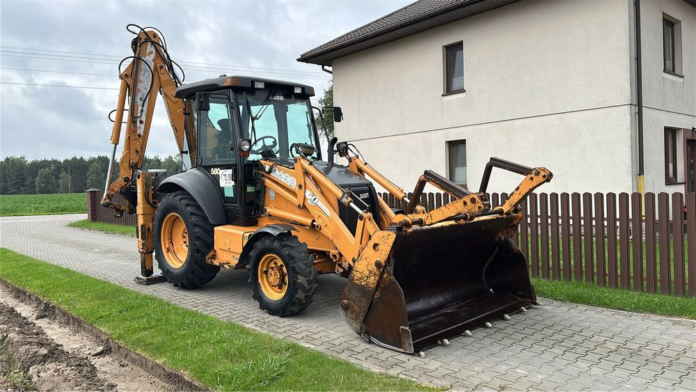580 SR-4PT~4X4~Dzielona Łyżka ~Teleskop~JCB 3CX -Kpl.Łyzek