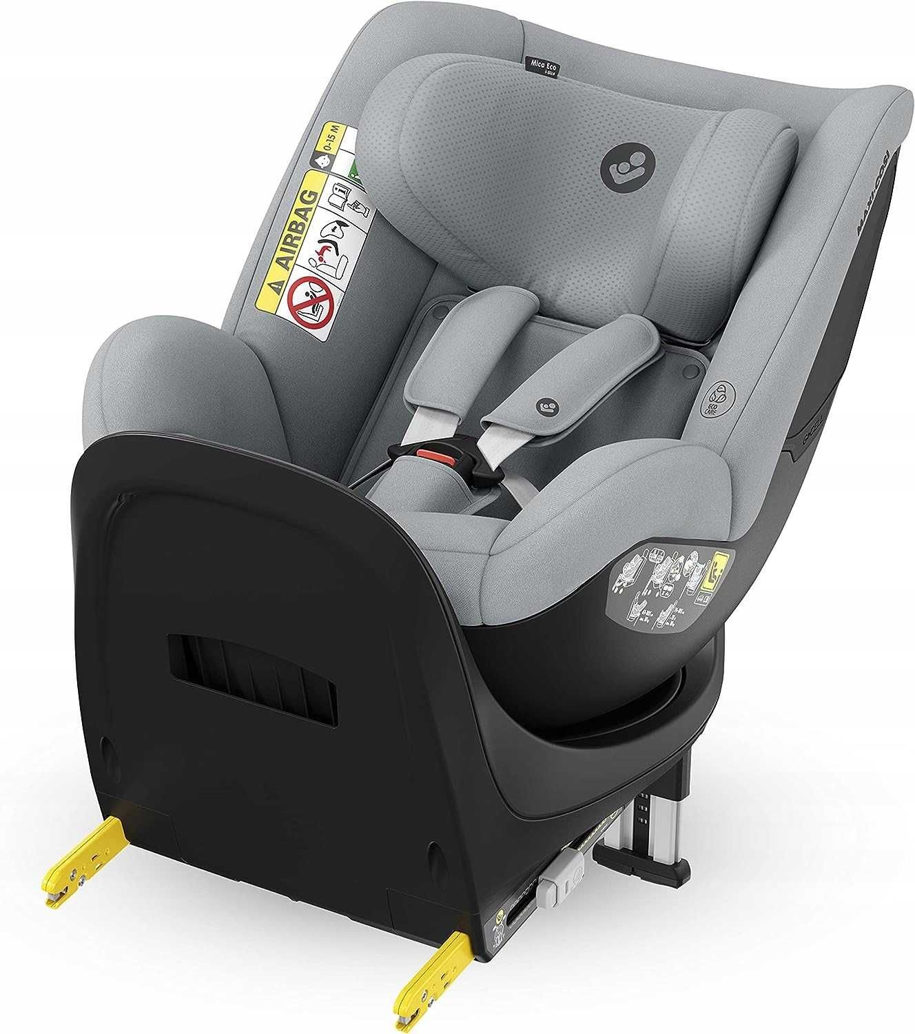 MAXI COSI MICA ECO i-Size fotelik dla dzieci 0-18 kg RWF obrotowy