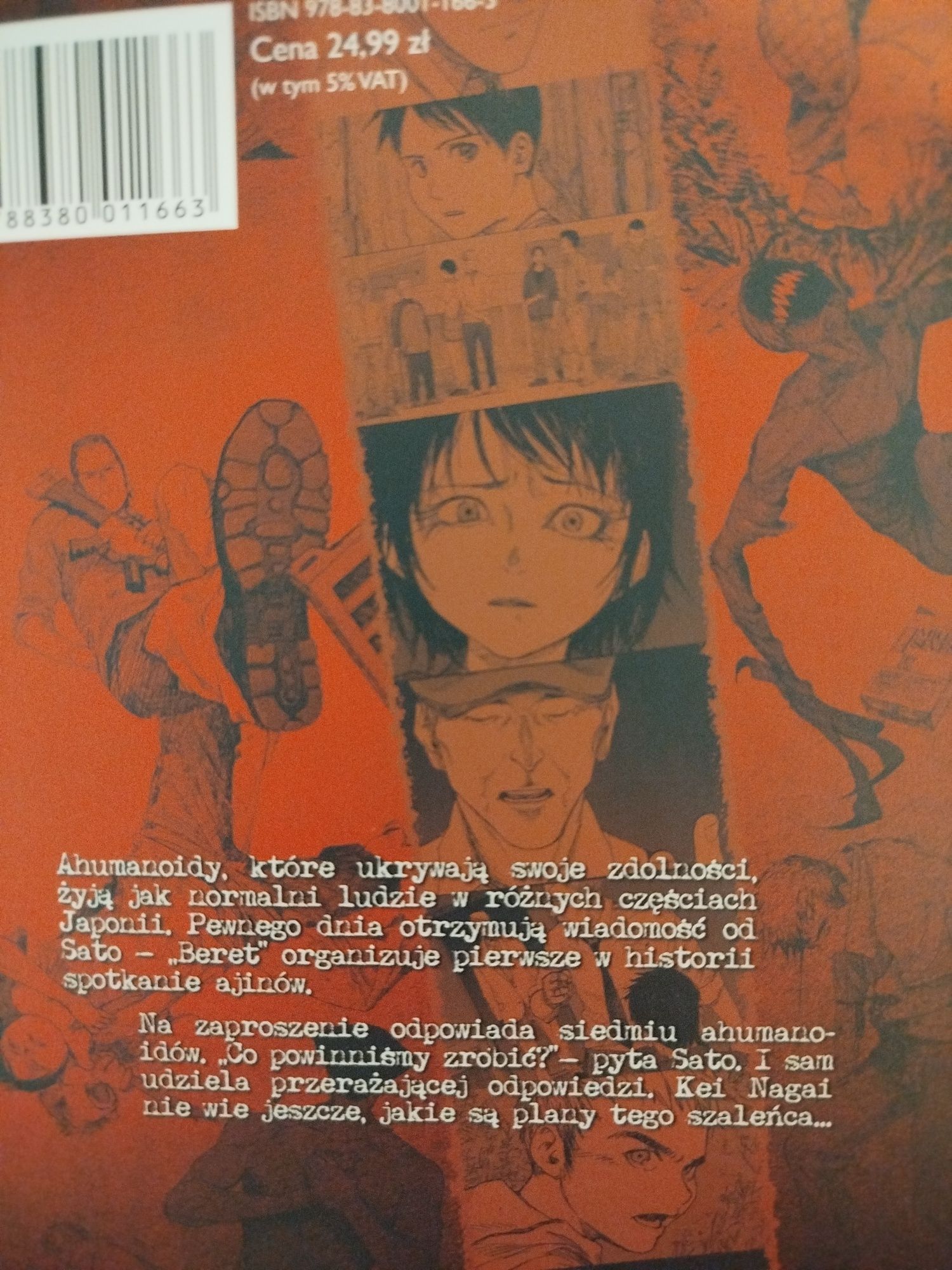 Ajin tom 1,2,3,4,5 i 6, Gamon Sakurai