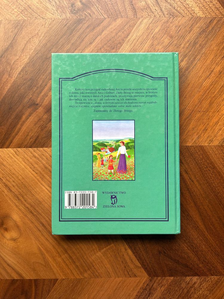 Ania ze Złotego Brzegu Lucy Maud Montgomery NOWA