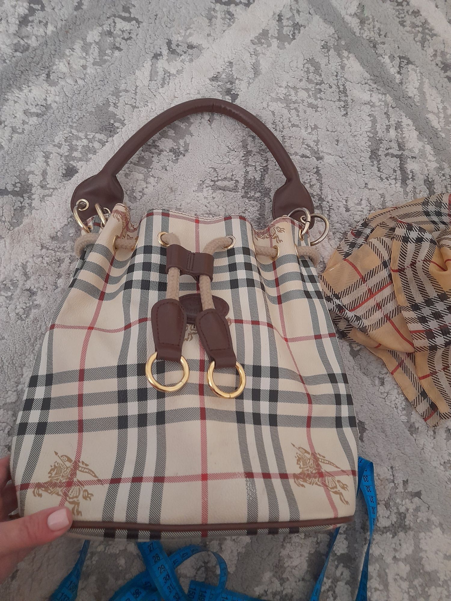 Сумка Burberry,  Hermes