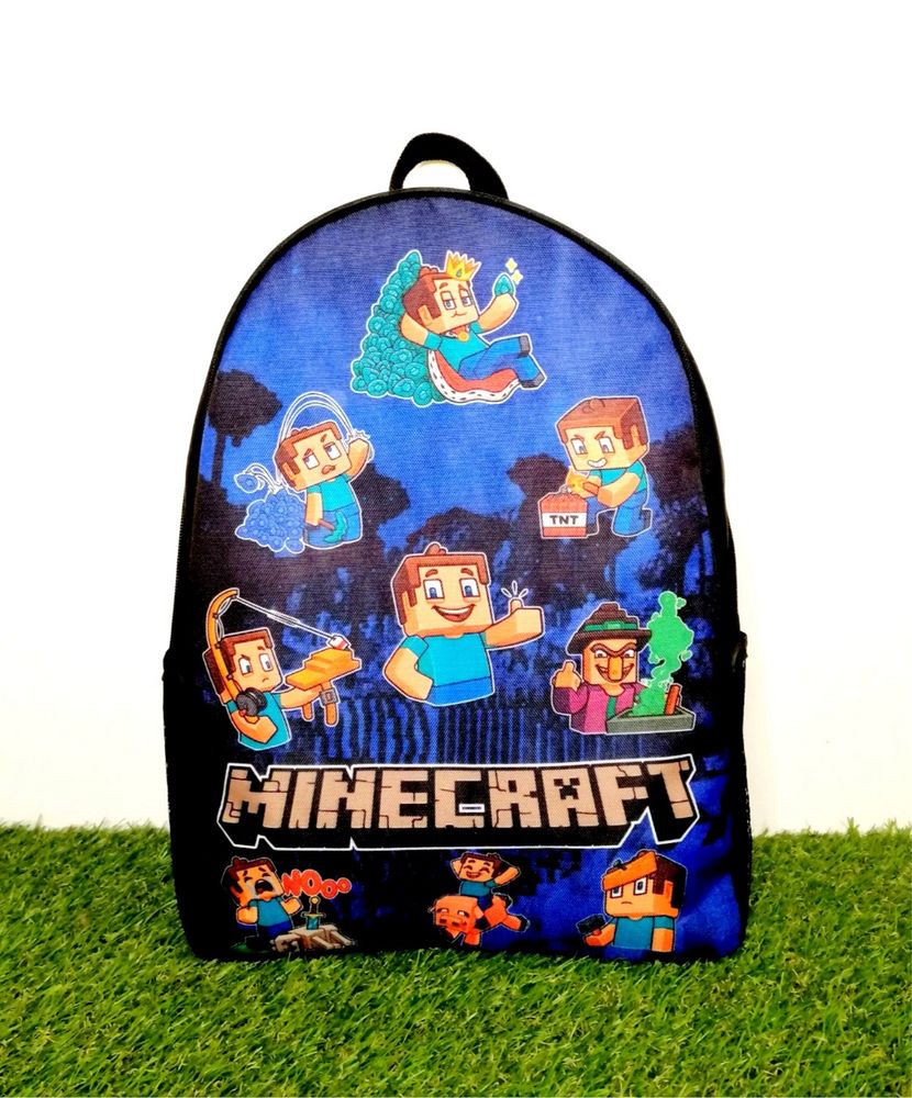 Рюкзак майнкрафт Minecraft багато принтів