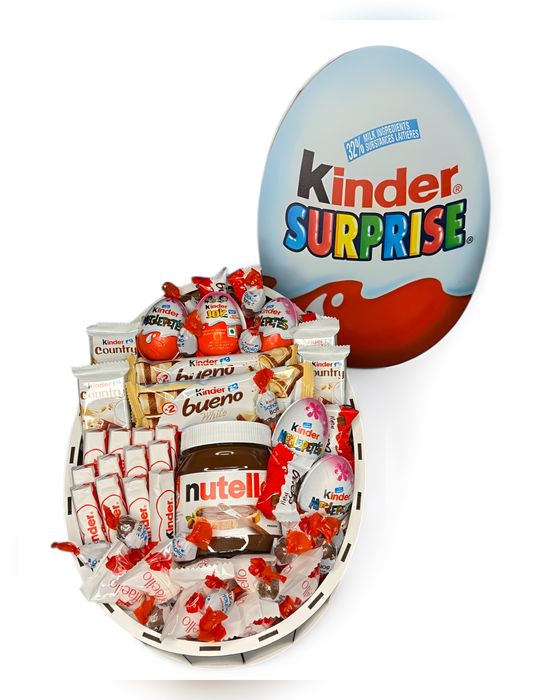 Солодкі Подарункові бокси- Kinder, Milka, Nutella, Raffaello