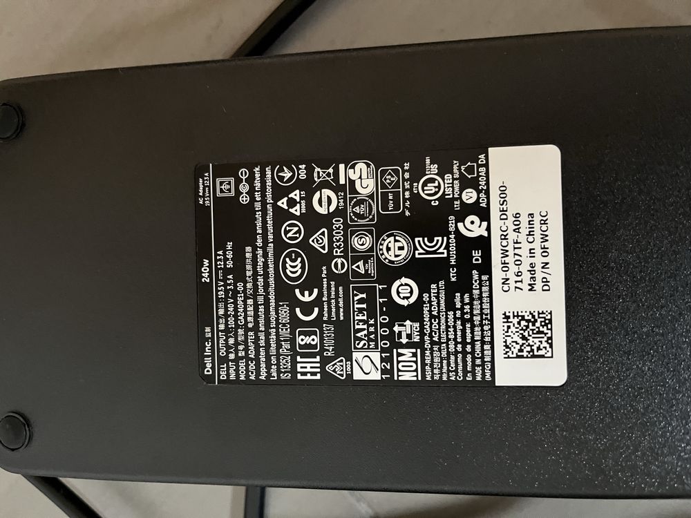Docking station Dell PR02X
