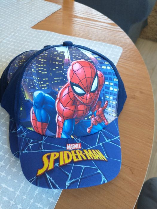 Nowa czapka z daszkiem dla dzieci Spiderman