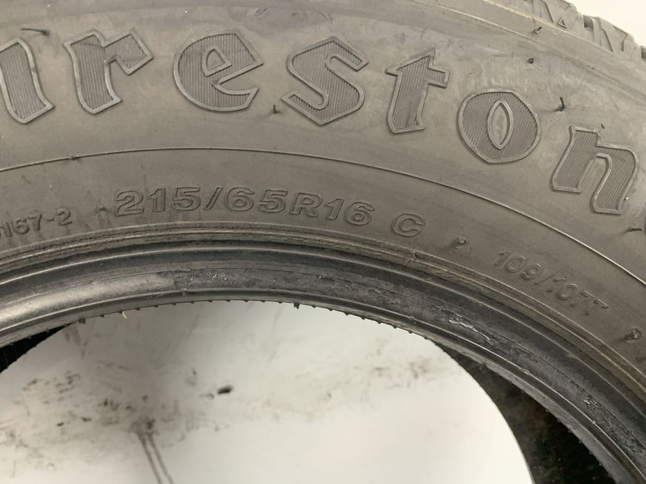4x 215/65/16C Firestone VanHawk2 Winter / 2020r 8mm / DEMO / GWARANCJA