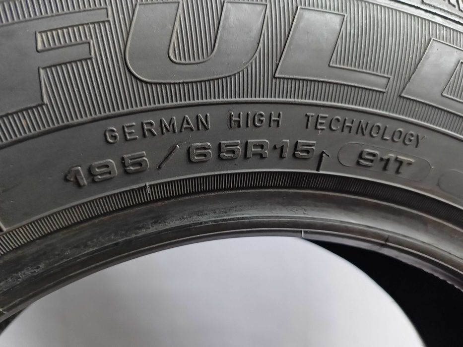 2X 195/65R15 91T Fulda Kristall Montero 3 158F