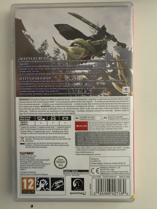 Monster hunter rise switch