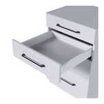 Szuflada Comfort Box Plus Rejs Niska Biała / H84, L500 / Cichy Domyk