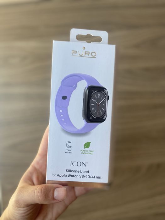 Італійський силіконовий ремінець для годинника APPLE WATCH 38/40/41