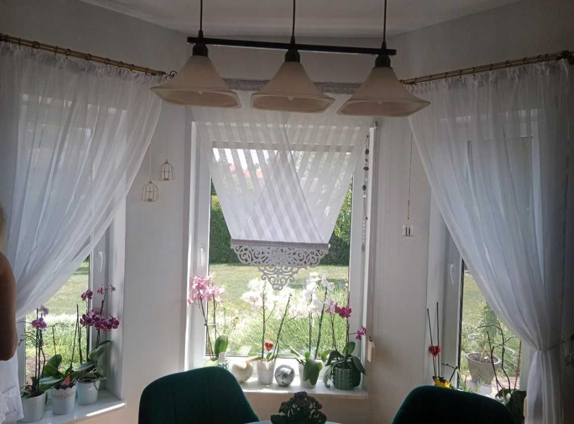 Firana panel ekranowy woal 120x130 cm dekoracja ozdoba  wystrój