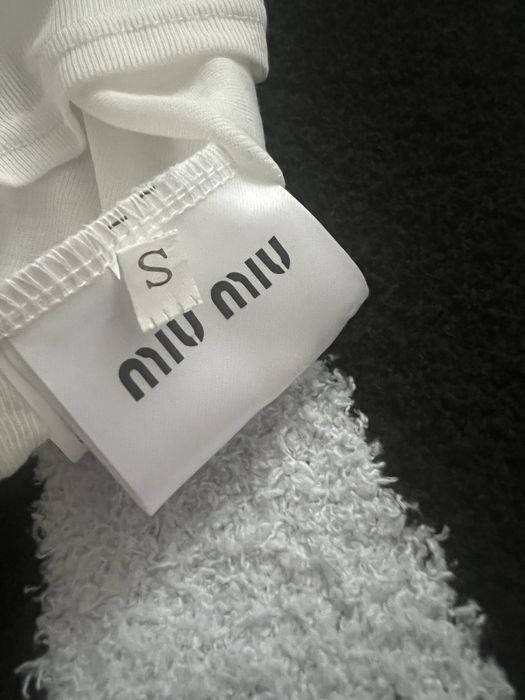 Bluzka miu miu longsleeve