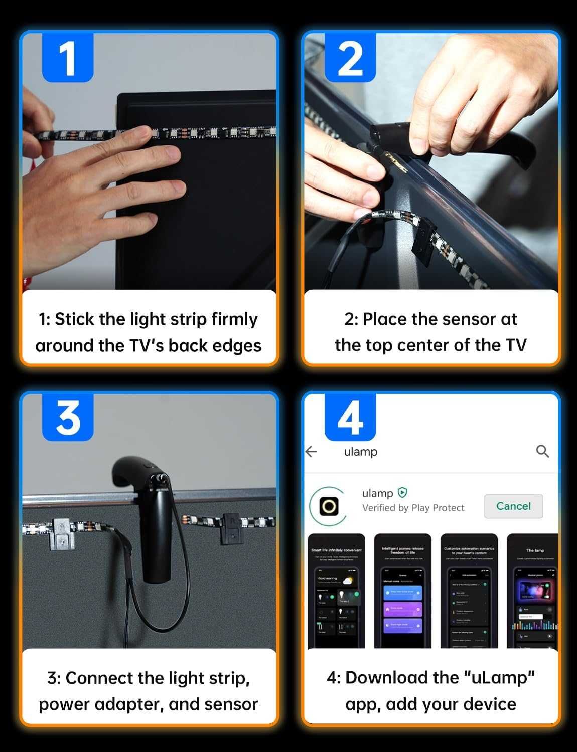 Nowa taśma LED / 4,5m / podświetlenie / telewizor / Ambilight / A2202!
