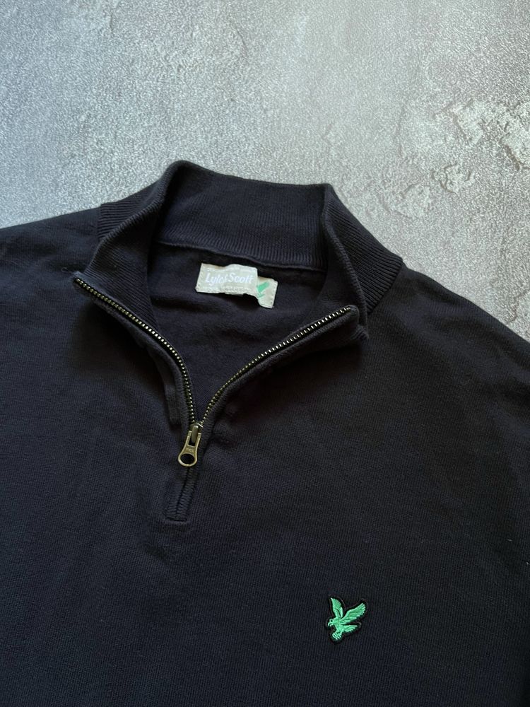 Свитшот на замке 1/4 Zip Lyle & Scott  размер L