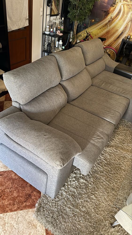 Sofá Chaise longue Conforama