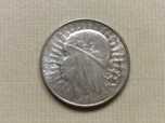 Ядвига 5 злотых 1932г. серебро 0,750 пробы AU Польша