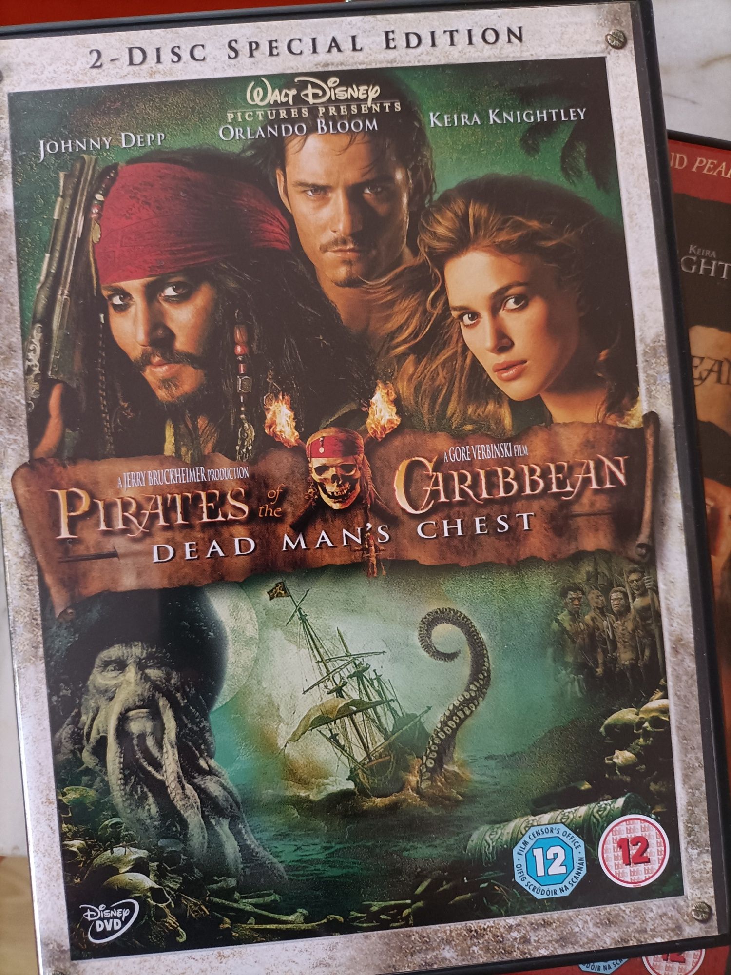 Coleção de 2 DVDs Piratas das Caraíbas