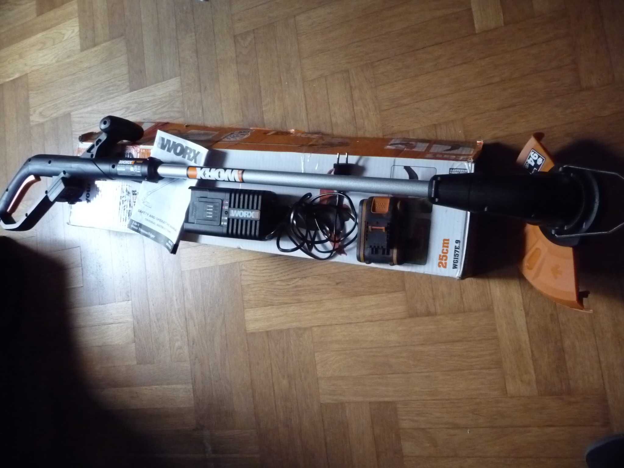 świetna podkaszarka przycinarka Worx akumulator 20V2Ah KompletOkazja