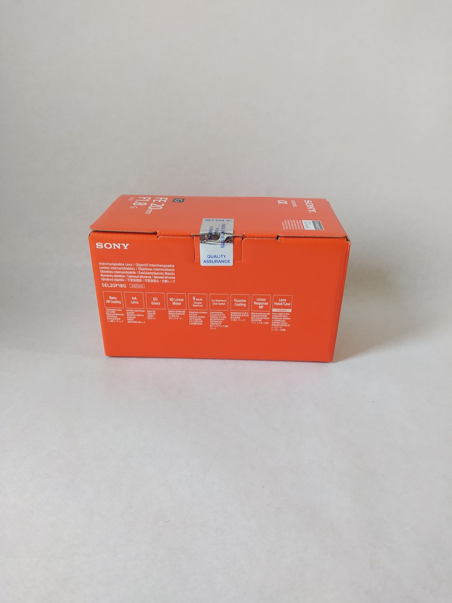 Об'єктив Sony SEL20F18G 20mm f/1,8 FE Новий!