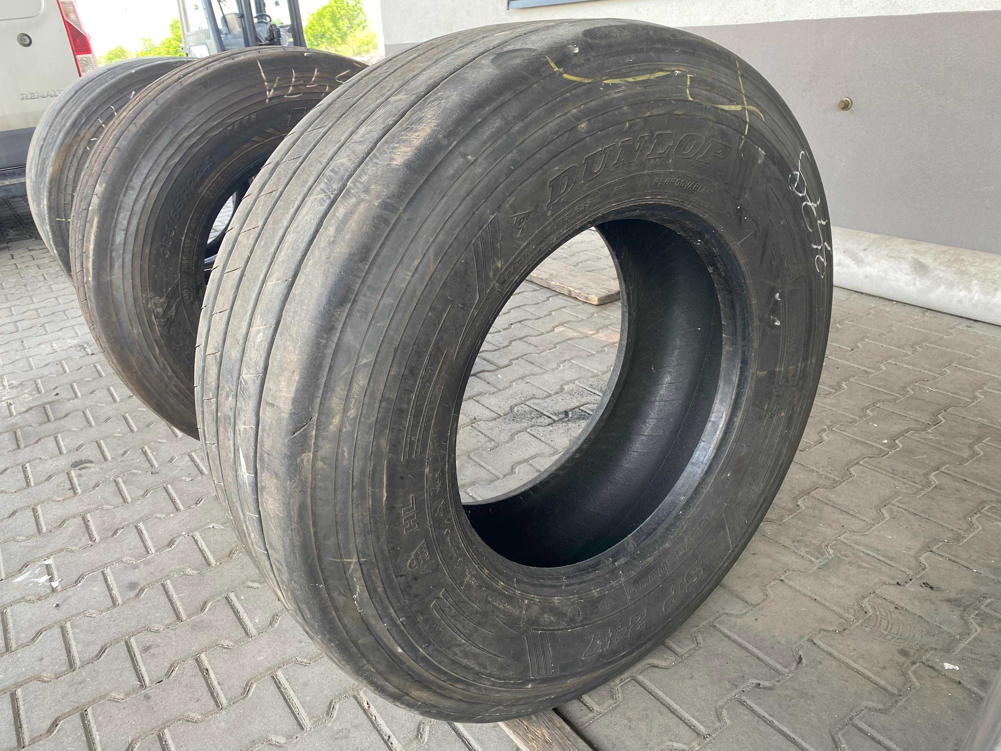 Opona 385/65R22.5 DUNLOP SP247 Naczepowa 9-11mm