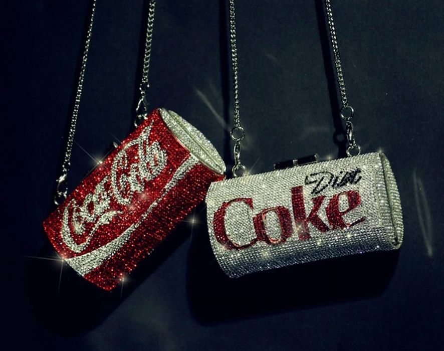 Mala clutch - Coca-Cola - Novo.