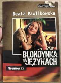 książka „Blondynka na językach - niemiecki” z płytą CD