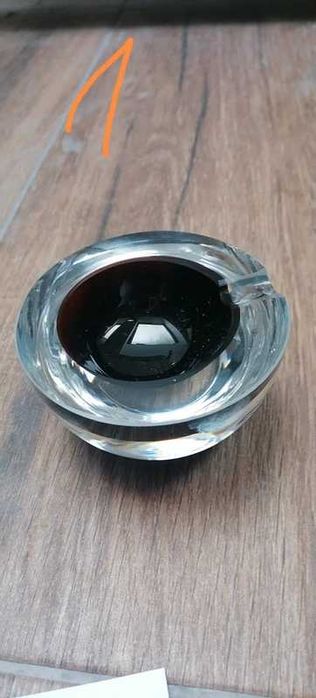 popielniczka szklana szkło krosno