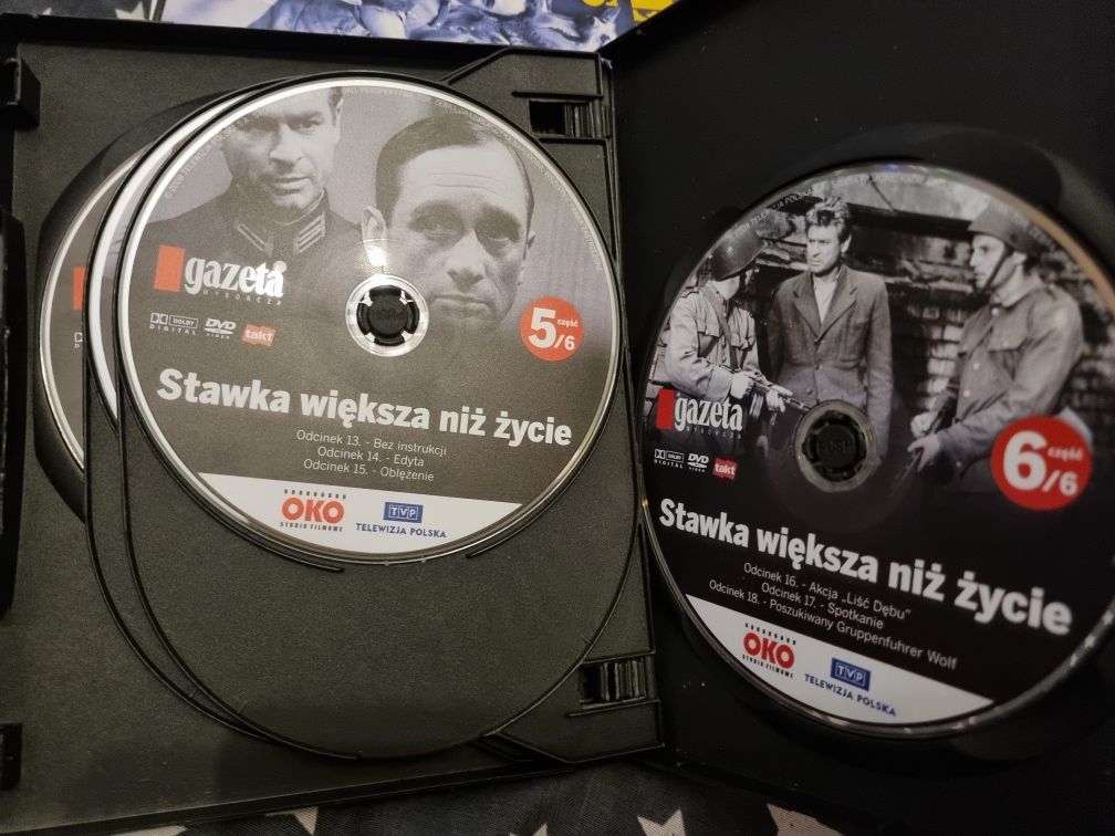 Stawka większa niż życie DVD