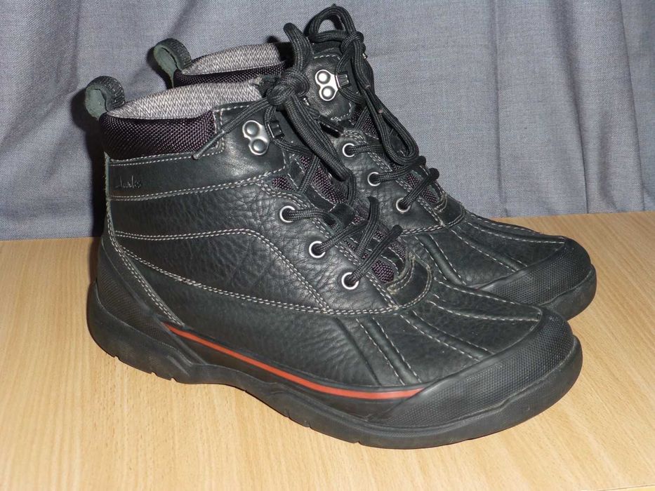 КРУТІ ШКІРЯНІ чоловічі черевики, мужские кожаные ботинки, CLARKS, 42р