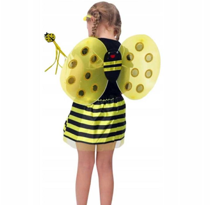 Strój Karnawałowy Przebranie Pszczółka bal andrzejki karnawał