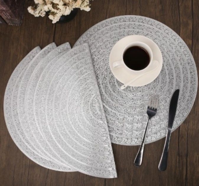 Podkładka na stół pod talerz mata okrągła 38 cm P07