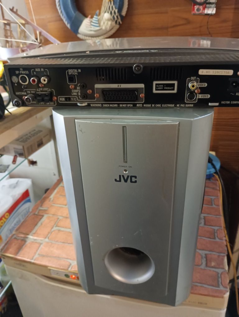 Aparelho JVC DVD player