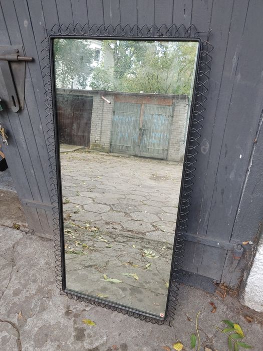Lustro vintage PRL